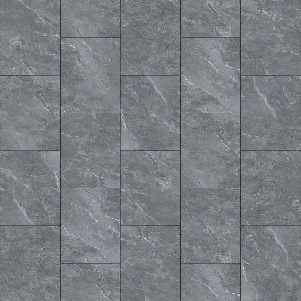 Grey Marble Effect Premium Click SPC Tile Flooring 1