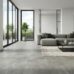 Modern Concrete Grey SPC Tile-2